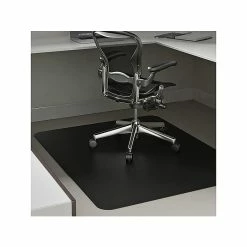 Deflect-O EconoMat Standard 46" X 60" Rectangular Chair Mat For Hard Floor, Vinyl (CM21442FBLKCOM) -Office Chair Mats Sales Store unnamed file 1027