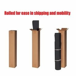 Deflect-O EconoMat Standard 46" X 60" Rectangular Chair Mat For Hard Floor, Vinyl (CM21442FBLKCOM) -Office Chair Mats Sales Store unnamed file 1031