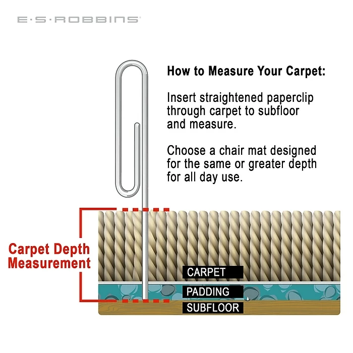 ES ROBBINS® Natural Origins® 36" X 48'' Chair Mat For Low Pile Carpet With Lip, Biopolymer (ESR141032) 7 ES ROBBINS® Natural Origins® 36" X 48'' Chair Mat For Low Pile Carpet With Lip, Biopolymer (ESR141032) - Image 7