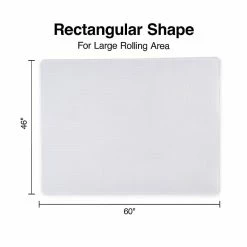 Staples 46" X 60'' Extra High Rectangular Carpet Chair Mat, Crystal Clear Vinyl (20361-CC) -Office Chair Mats Sales Store unnamed file 118