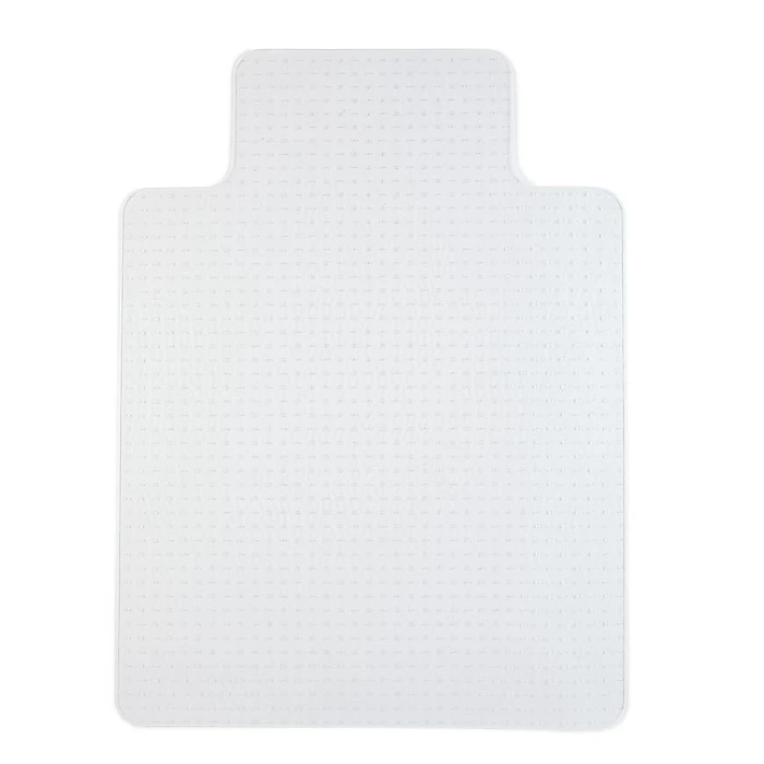 Staples 36" X 48'' Rectangular Chair Mat W/Lip For Carpet, Crystal Clear Vinyl (STP-17436) 1 Staples 36" X 48'' Rectangular Chair Mat W/Lip For Carpet, Crystal Clear Vinyl (STP-17436)