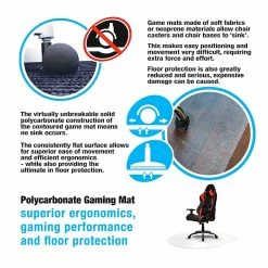 Cleartex Floortex® Ultimat® 39 X 49" Contoured Chair Mat For Hard Floors, Polycarbonate (129919SR) -Office Chair Mats Sales Store unnamed file 1215