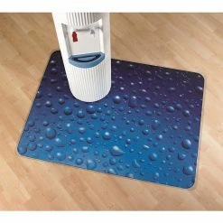 Floortex® Colortex® "Drops" Design 36" X 48" Rectangular Chair Mat For Hard Floors, Polycarbonate (229220ECDR)