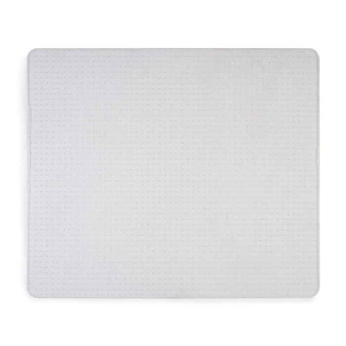 Staples 45" X 53''Low Pile Carpet Chair Mat, Rectangular, Crystal Clear Vinyl (27014-US/CC) 1 Staples 45" X 53''Low Pile Carpet Chair Mat, Rectangular, Crystal Clear Vinyl (27014-US/CC)