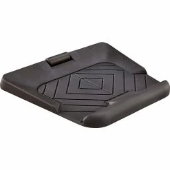 Safco Active Anti-Fatigue 29" X 27" Workstation Chair Mat For Hard Floor, Polyurethane (2125BL)