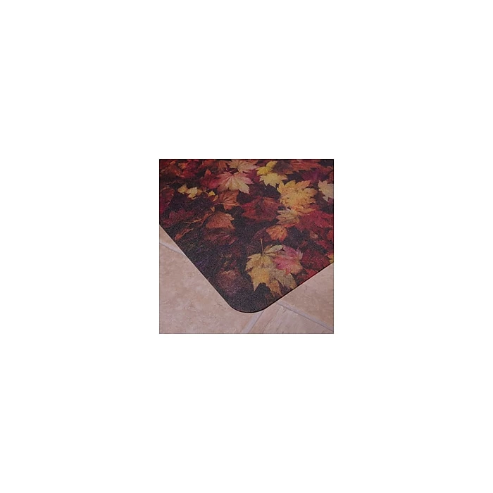 Floortex® Colortex® "Autumn Leaves" Design 36" X 48" Rectangular Chair Mat For Hard Floors, Polycarbonate (229220ECAL) 3 Floortex® Colortex® "Autumn Leaves" Design 36" X 48" Rectangular Chair Mat For Hard Floors, Polycarbonate (229220ECAL) - Image 3