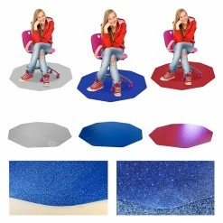 Floortex® 9Mat® 38" X 39" Nonagon Gaming E-Sport Chair Mat For Hard Floors, Polycarbonate (FC121001009RBL) -Office Chair Mats Sales Store unnamed file 1299