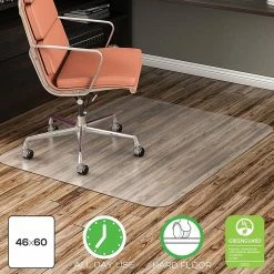 Deflect-O Textured 48"x60" Rectangle Straight Cartoned Chair Mat (CM24442FBSS) -Office Chair Mats Sales Store unnamed file 1353