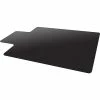 Deflect-O EconoMat 45" X 53'' Rectangular W/Lip Chair Mat For Hard Floor, Vinyl (CM21232BLKCOM)