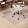 ES Robbins EverLife 45" X 53'' Chair Mat For Low Pile Carpet With Lip, Vinyl (128173)