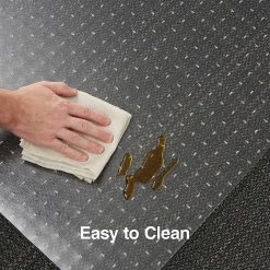 Staples 36" X 48'' Rectangular Chair Mat W/Lip For Carpet, Crystal Clear Vinyl (STP-17436) 9 Staples 36" X 48'' Rectangular Chair Mat W/Lip For Carpet, Crystal Clear Vinyl (STP-17436) -Office Chair Mats Sales Store unnamed file 15