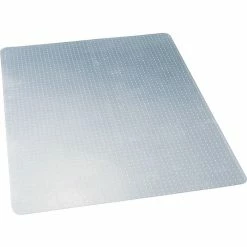 Deflect-O EconoMat 46" X 60'' Rectangular Chair Mat For Carpet, Vinyl (CM11442F)