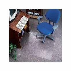 Deflect-O EconoMat 46" X 60'' Rectangular Chair Mat For Carpet, Vinyl (CM11442F) -Office Chair Mats Sales Store unnamed file 155
