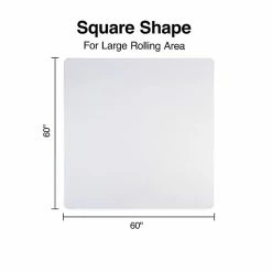 Staples 60" X 60" High Pile Carpet Chair Mat, Rectangular, Vinyl (28590) -Office Chair Mats Sales Store unnamed file 171