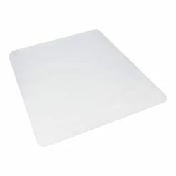 Mind Reader Standard 46" X 60" Rectangular Chair Mat For Carpet, Vinyl (LOFFCREC-CLR)