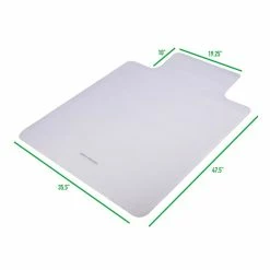 Mind Reader Standard 36" X 48" Rectangular W/Lip Chair Mat For Carpet, Polypropylene (OFFCMAT-CLR) -Office Chair Mats Sales Store unnamed file 270