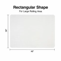 Staples 36" X 48'' Rectangle Chair Mat For Medium Pile Carpet, Vinyl (28591) 10 Staples 36" X 48'' Rectangle Chair Mat For Medium Pile Carpet, Vinyl (28591) -Office Chair Mats Sales Store unnamed file 28