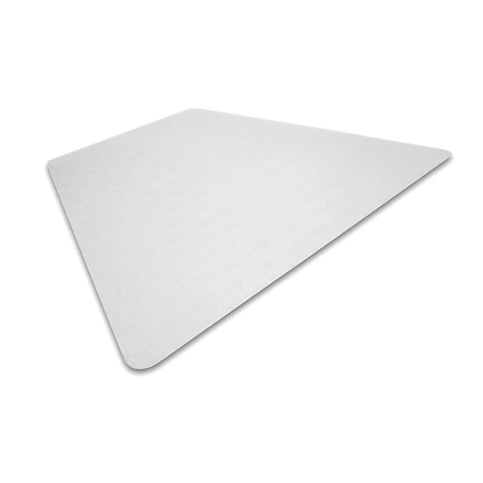Floortex® Ultimat® 48" X 60" Corner Workstation Chair Mat For Carpets Up To 1/2", Polycarbonate (1115023TR) 2 Floortex® Ultimat® 48" X 60" Corner Workstation Chair Mat For Carpets Up To 1/2", Polycarbonate (1115023TR) - Image 2
