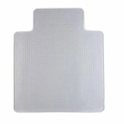 Staples 45" X 53" Extra High Rectangular Carpet Chair Mat W/Lip, Clear Vinyl (20362-CC)