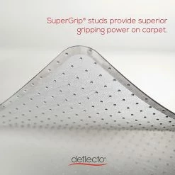 Deflect-O ExecuMat 46'' X 60'' Rectangular Chair Mat With Padding, Carpet (CM17443F) -Office Chair Mats Sales Store unnamed file 335