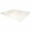 Floortex Cleartex Phthalate Free 53''x45'' Rectangular Chair Mat For Carpet, Vinyl (PF1113425EV)
