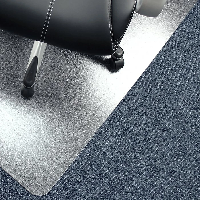 Cleartex Floortex® Advantagemat® 48" X 79" Rectangular Chair Mat For Carpets Up To 1/4", Vinyl (1120025EV) 4 Cleartex Floortex® Advantagemat® 48" X 79" Rectangular Chair Mat For Carpets Up To 1/4", Vinyl (1120025EV) - Image 4