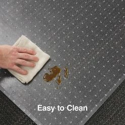 Staples 46" X 60" Rectangular Medium Pile Carpet Chair Mat W/Lip, Vinyl (27015-US/CC) -Office Chair Mats Sales Store unnamed file 45