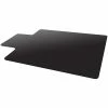 Deflect-O Blackmat 45'' X 53'' Studded Chair Mat With Wide Lip, Black Vinyl (CM11232BLKCOM)