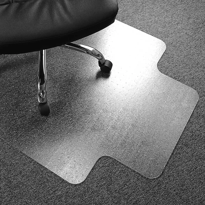 Cleartex Floortex® Advantagemat® 36" X 48" Rectangular With Lip Chair Mat For Carpets Up To 3/4", Vinyl (119230LV) 1 Cleartex Floortex® Advantagemat® 36" X 48" Rectangular With Lip Chair Mat For Carpets Up To 3/4", Vinyl (119230LV)