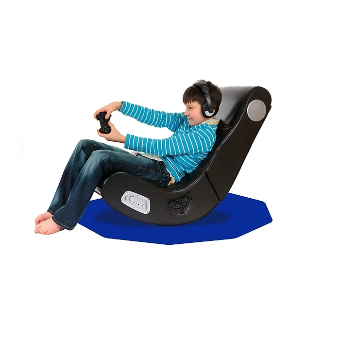 Cleartex Floortex® 9Mat® 38" X 39" Nonagon Gaming E-Sport Chair Mat For Carpets Up To 1/2", Polycarbonate (FC111001009RBL) 2 Cleartex Floortex® 9Mat® 38" X 39" Nonagon Gaming E-Sport Chair Mat For Carpets Up To 1/2", Polycarbonate (FC111001009RBL) - Image 2