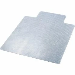 Deflect-O DuraMat 46" X 60'' Rectangular W/Lip Chair Mat For Carpet, Vinyl (CM13433F)
