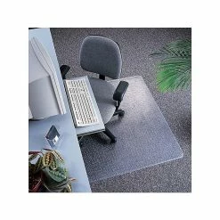 Deflect-O DuraMat 46" X 60'' Rectangular W/Lip Chair Mat For Carpet, Vinyl (CM13433F) -Office Chair Mats Sales Store unnamed file 529