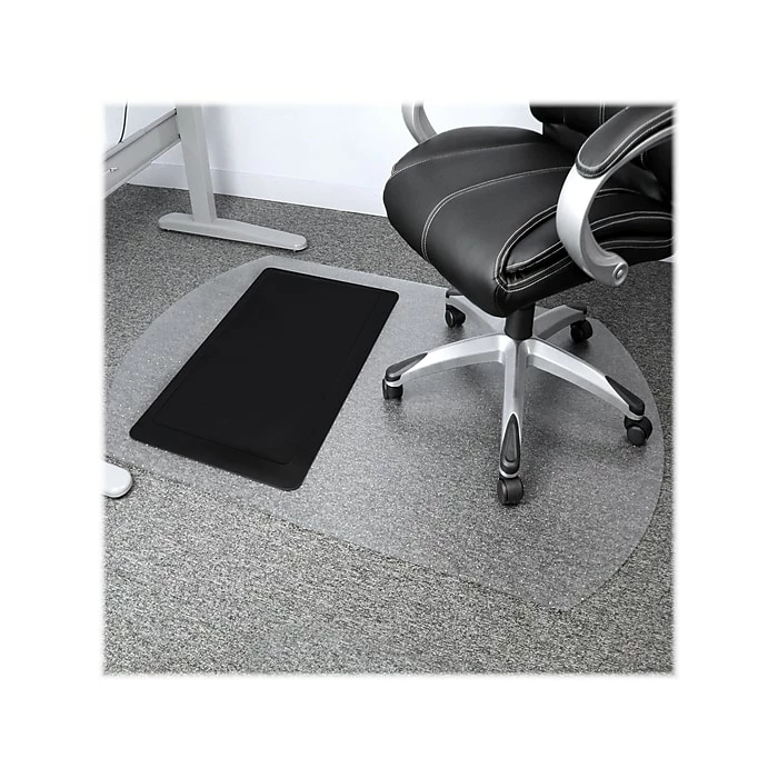 Mammoth Office Products 32" X 62" Rectangular Chair Mat For Carpet, Polycarbonate (SSCOMBOHF) 2 Mammoth Office Products 32" X 62" Rectangular Chair Mat For Carpet, Polycarbonate (SSCOMBOHF) - Image 2