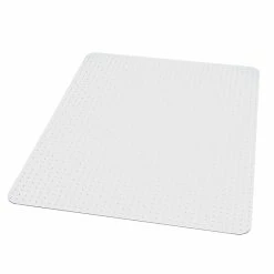 Staples ES ROBBINS® 46" X 60'' Rectangular Carpet & Hard Floor Chair Mat, Vinyl (ESR120321)