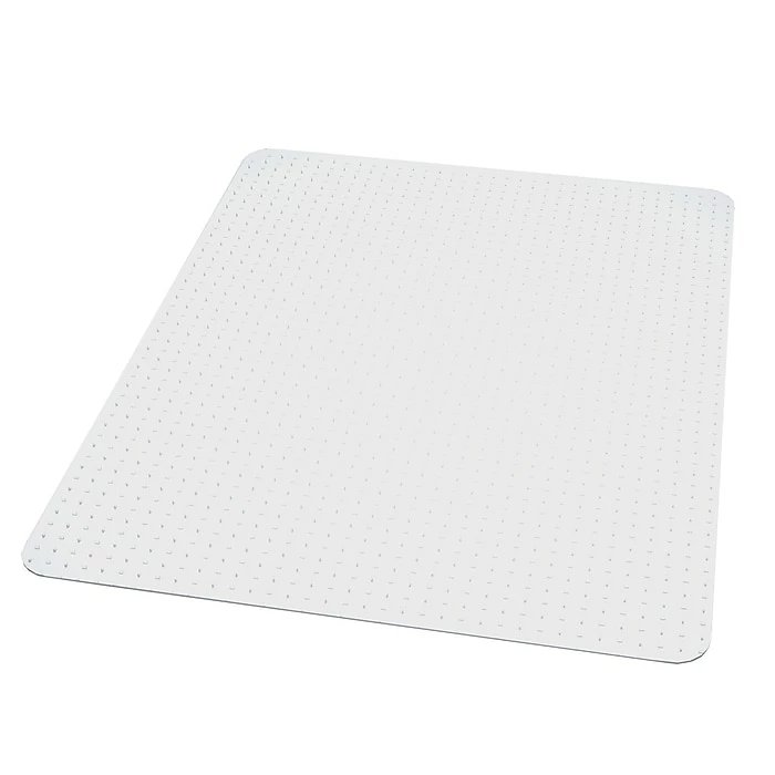Staples ES ROBBINS® 46" X 60'' Rectangular Carpet & Hard Floor Chair Mat, Vinyl (ESR120321) 1 Staples ES ROBBINS® 46" X 60'' Rectangular Carpet & Hard Floor Chair Mat, Vinyl (ESR120321)