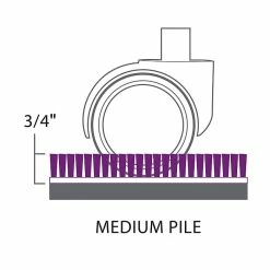 Staples® 36" X 48'' Rectangle Chair Mat For Medium Pile Carpet, Vinyl (51494-CC) -Office Chair Mats Sales Store unnamed file 642