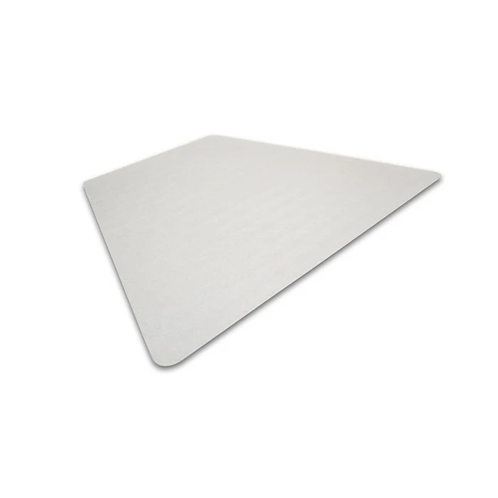 FloorTEX ClearTEX Advantagemat PVC Corner Workstation Chair Mat For Medium Pile Carpets (FR1115230TR) 1 FloorTEX ClearTEX Advantagemat PVC Corner Workstation Chair Mat For Medium Pile Carpets (FR1115230TR)
