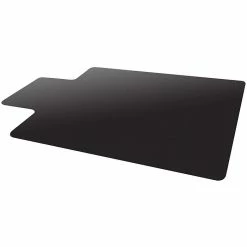 Deflect-O Deflecto Blackmat Chair Mat, 36" X 48"