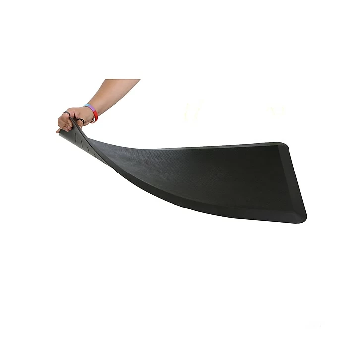 Mind Reader Comfortable, Anti Fatigue Mat Perfect For Kitchen, Office Standing Desk, Black (SDMAT-BLK) 3 Mind Reader Comfortable, Anti Fatigue Mat Perfect For Kitchen, Office Standing Desk, Black (SDMAT-BLK) - Image 3