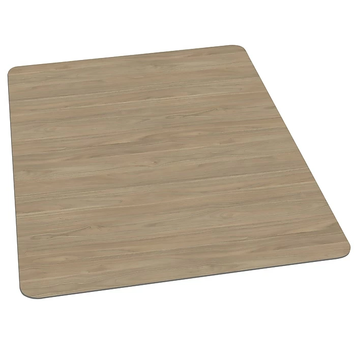 Staples 35.5" X 47.5" Laminated Chairmat, Medium Pile Carpet Or Hard Floors, Driftwood (54783) 1 Staples 35.5" X 47.5" Laminated Chairmat, Medium Pile Carpet Or Hard Floors, Driftwood (54783)
