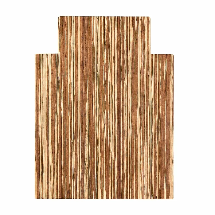 Anji Mountain Strand-Woven Bamboo Roll-Up Chairmat, 36" X 48" With Lip (AMB24061) 1 Anji Mountain Strand-Woven Bamboo Roll-Up Chairmat, 36" X 48" With Lip (AMB24061)