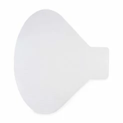 Staples 66" X 60" PlushMat Medium Pile Carpet Chair Mat, Workstation, Clear Vinyl (20237-CC)