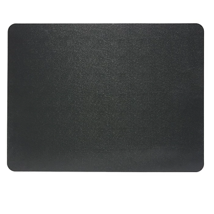 Staples 36" X 48" Rectangular Chair Mat For Hard Floor, Black Vinyl (26990) 1 Staples 36" X 48" Rectangular Chair Mat For Hard Floor, Black Vinyl (26990)