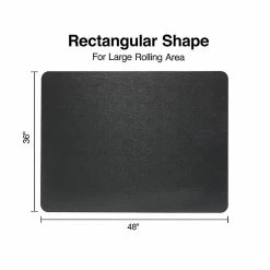 Staples 36" X 48" Rectangular Chair Mat For Hard Floor, Black Vinyl (26990) 10 Staples 36" X 48" Rectangular Chair Mat For Hard Floor, Black Vinyl (26990) -Office Chair Mats Sales Store unnamed file 878