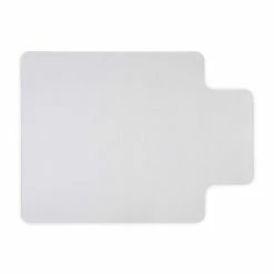 Staples 36" X 48'' Hard Floor Chair Mat, Rectangular W/ Lip, Clear Vinyl (STP-15987)