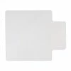 Staples 45" X 53'' Rectangular Hard Floor Chair Mat W/Lip, Clear (20231-CC)