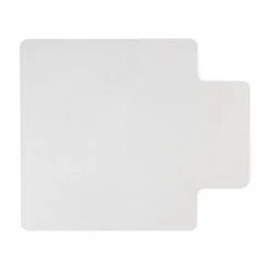 Office Chair Mats Sales Store 19 Staples 45" X 53'' Rectangular Hard Floor Chair Mat W/Lip, Clear (20231-CC)