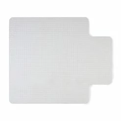 Staples 45" X 53" Rectangular Chair Mat W/Lip For Flat Pile Carpet, Vinyl (20239-CC)
