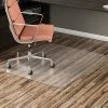 Deflect-O Economat 46" X 60" Chair Mat For Hard Floors, Vinyl (DEFCM2E442FCOM)