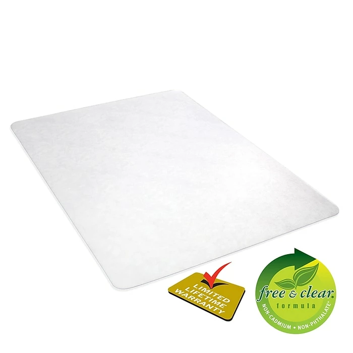 Deflect-O Economat 46" X 60" Chair Mat For Hard Floors, Vinyl (DEFCM2E442FCOM) 5 Deflect-O Economat 46" X 60" Chair Mat For Hard Floors, Vinyl (DEFCM2E442FCOM) - Image 5